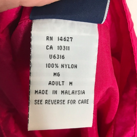 Vtg 90s Umbro Hot Pink Quarter Zip Windbreaker - Picture 7 of 8